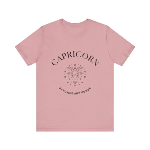 Minimalist Capricorn Zodiac T-Shirt - Unisex White Tee for Astrology Lovers - Image 15