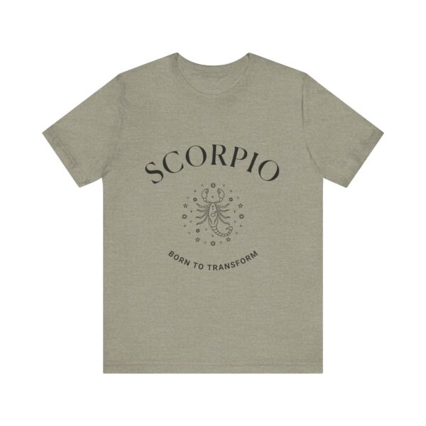 Minimalist Scorpio Zodiac T-Shirt - Unisex White Tee for Astrology Lovers - Image 10