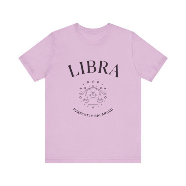 Minimalist Libra Zodiac T-Shirt - Unisex White Tee for Astrology Lovers - Image 14