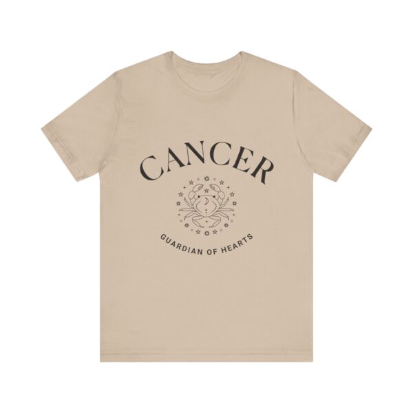 Minimalist Cancer Zodiac T-Shirt - Unisex White Tee for Astrology Lovers - Image 8