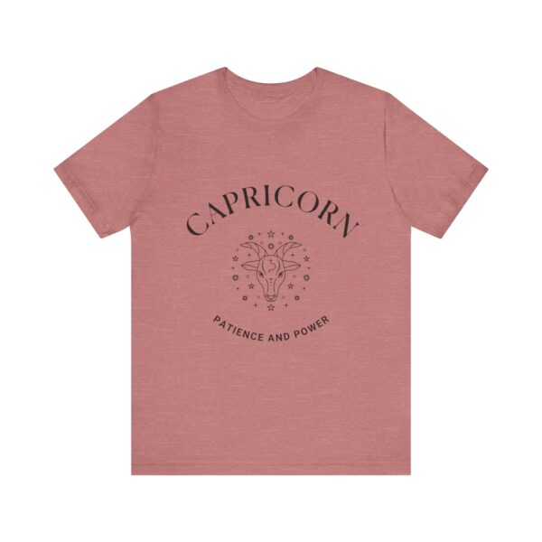 Minimalist Capricorn Zodiac T-Shirt - Unisex White Tee for Astrology Lovers - Image 6