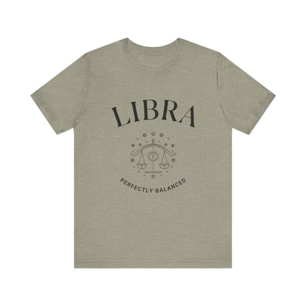 Minimalist Libra Zodiac T-Shirt - Unisex White Tee for Astrology Lovers - Image 10