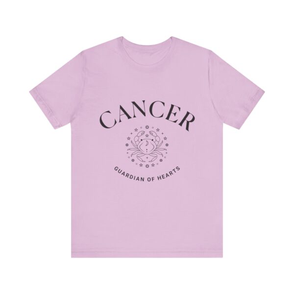 Minimalist Cancer Zodiac T-Shirt - Unisex White Tee for Astrology Lovers - Image 14
