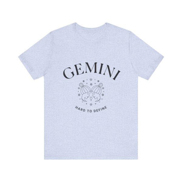 Minimalist Gemini Zodiac T-Shirt - Unisex White Tee for Astrology Lovers - Image 14