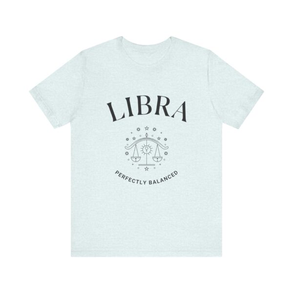 Minimalist Libra Zodiac T-Shirt - Unisex White Tee for Astrology Lovers - Image 11