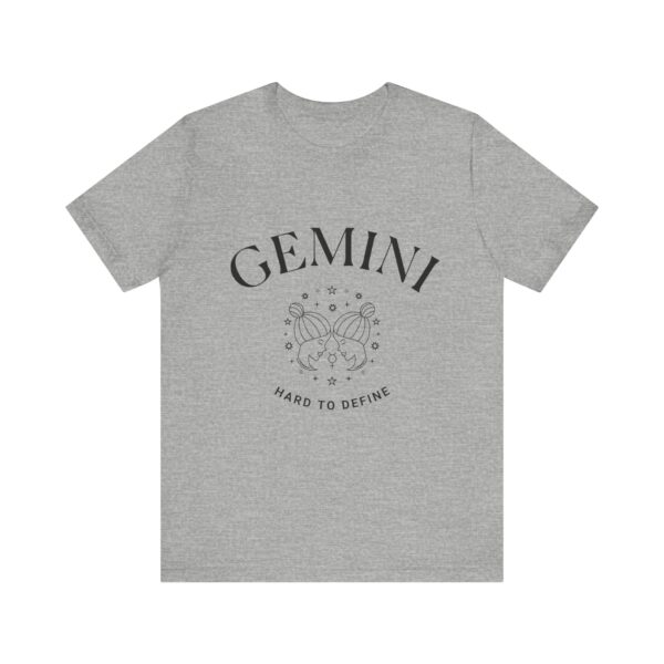 Minimalist Gemini Zodiac T-Shirt - Unisex White Tee for Astrology Lovers - Image 15