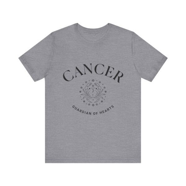 Minimalist Cancer Zodiac T-Shirt - Unisex White Tee for Astrology Lovers - Image 13
