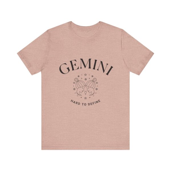 Minimalist Gemini Zodiac T-Shirt - Unisex White Tee for Astrology Lovers - Image 6