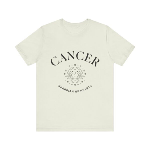 Minimalist Cancer Zodiac T-Shirt - Unisex White Tee for Astrology Lovers - Image 9