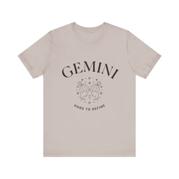 Minimalist Gemini Zodiac T-Shirt - Unisex White Tee for Astrology Lovers - Image 12