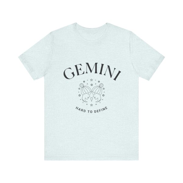 Minimalist Gemini Zodiac T-Shirt - Unisex White Tee for Astrology Lovers - Image 13