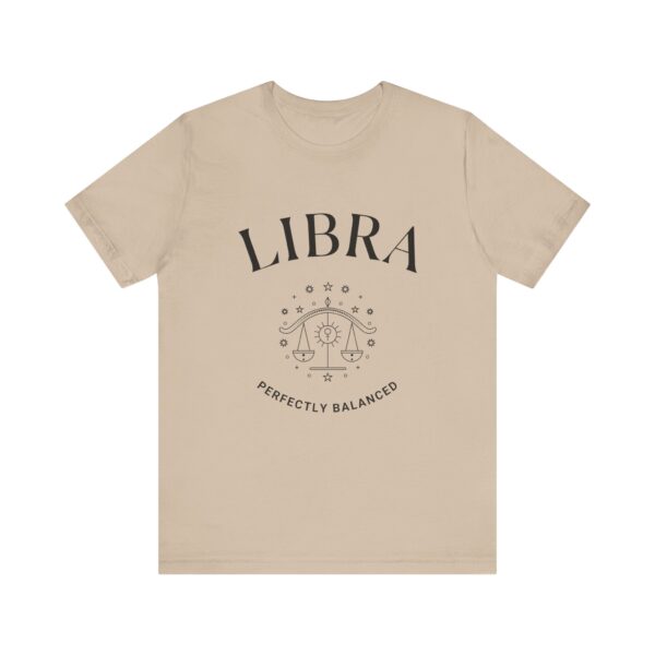 Minimalist Libra Zodiac T-Shirt - Unisex White Tee for Astrology Lovers - Image 8