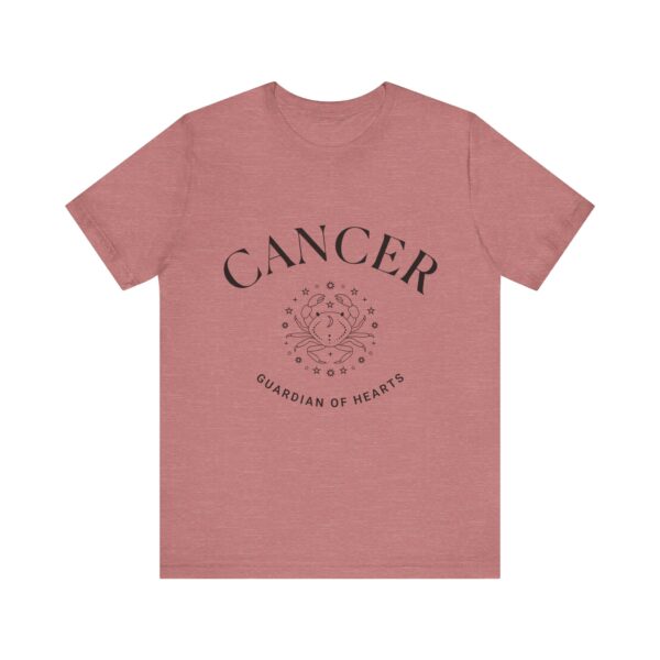 Minimalist Cancer Zodiac T-Shirt - Unisex White Tee for Astrology Lovers - Image 6