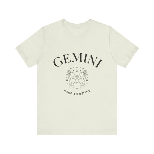 Minimalist Gemini Zodiac T-Shirt - Unisex White Tee for Astrology Lovers - Image 9