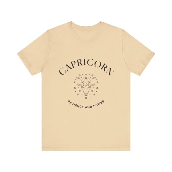 Minimalist Capricorn Zodiac T-Shirt - Unisex White Tee for Astrology Lovers - Image 7