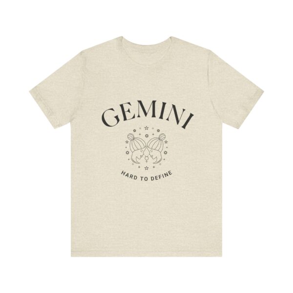 Minimalist Gemini Zodiac T-Shirt - Unisex White Tee for Astrology Lovers - Image 10