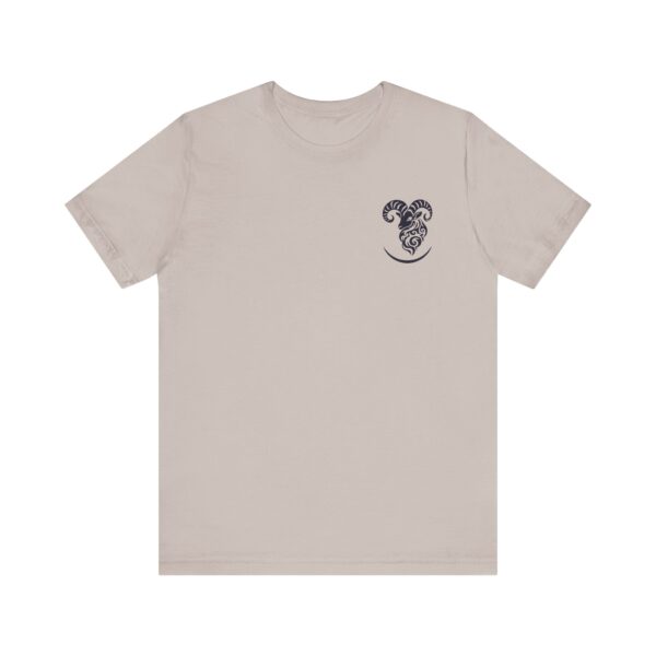 Minimalist Aries Zodiac T-Shirt with "No Risk, No Reward" - Unisex White Tee for Astrology Lovers - Image 15