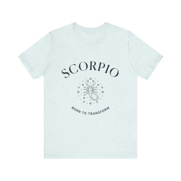 Minimalist Scorpio Zodiac T-Shirt - Unisex White Tee for Astrology Lovers - Image 11
