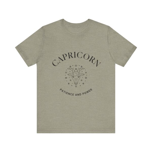 Minimalist Capricorn Zodiac T-Shirt - Unisex White Tee for Astrology Lovers - Image 10