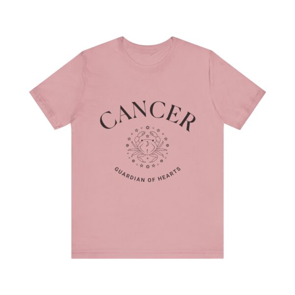Minimalist Cancer Zodiac T-Shirt - Unisex White Tee for Astrology Lovers - Image 15