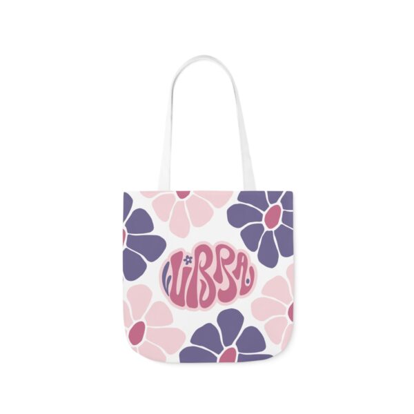 Beautiful Vintage Libra Zodiac Tote Bag – Aesthetic Floral Astrology Gift for Libra Women, Libra Birthday Present, Libra Sign Canvas Bag - Image 2