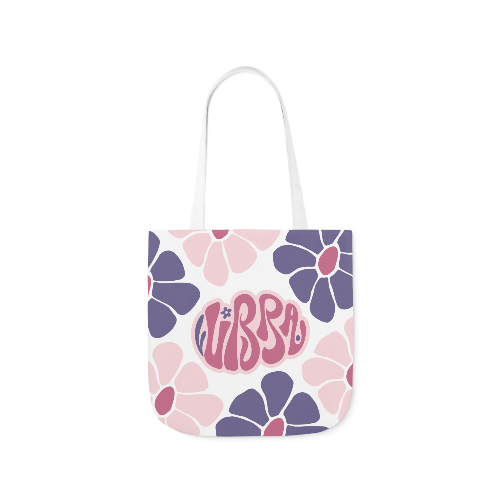 Beautiful Vintage Libra Zodiac Tote Bag – Aesthetic Floral Astrology Gift for Libra Women, Libra Birthday Present, Libra Sign Canvas Bag