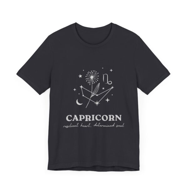 Custom Capricorn Zodiac Design T-shirt, Custom Tee, Astrology Lover Shirt, Stylish Trendy Oversized Tee, Stylish Gift, Personalized Gift - Image 3