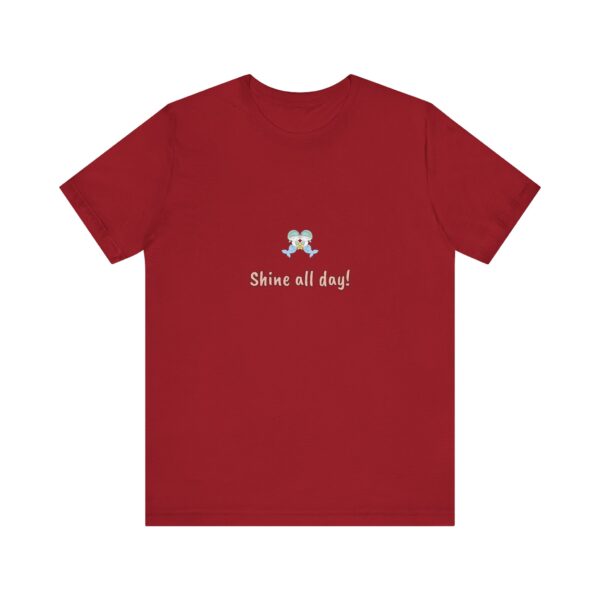 Pisces Girl T-Shirt – Cute Zodiac Tee, Astrology Gift, Water Sign Shirt, 'Shine All Day' Minimalist Pisces Aesthetic - Image 7