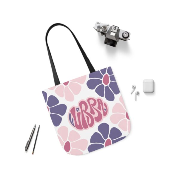 Beautiful Vintage Libra Zodiac Tote Bag – Aesthetic Floral Astrology Gift for Libra Women, Libra Birthday Present, Libra Sign Canvas Bag - Image 5
