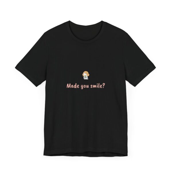 Libra Girl T-Shirt – Cute Zodiac Tee, Astrology Gift, Air Sign Shirt, 'Made You Smile?' Minimalist Libra Aesthetic