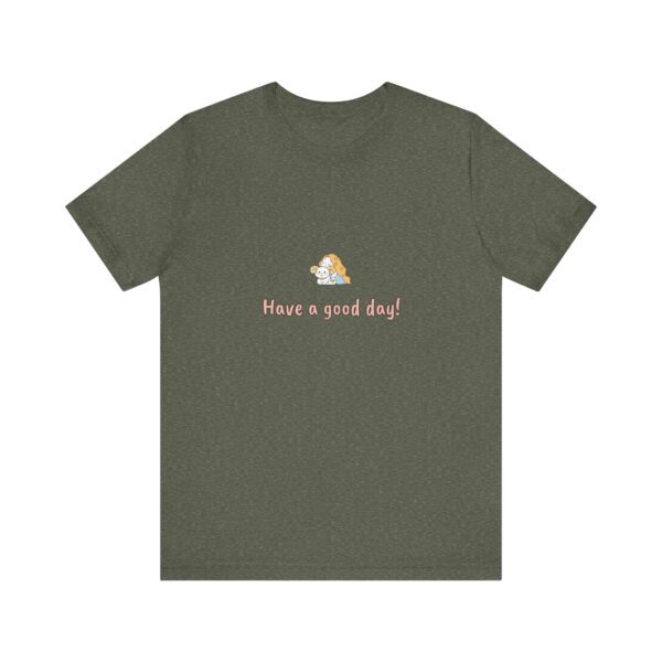Aries Girl T-Shirt – Cute Zodiac Tee, Astrology Gift, Fire Sign Shirt, 'Have a Good Day!' Minimalist Aries Aesthetic - Image 5