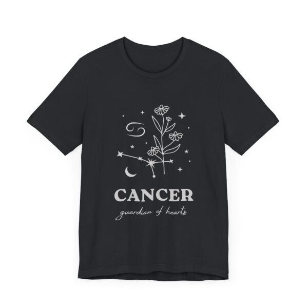 Custom Cancer Zodiac Design T-shirt, Custom Tee, Astrology Lover Shirt, Stylish Trendy Oversized Tee, Stylish Gift, Personalized Gift - Image 4