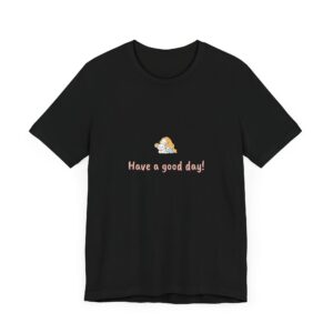 Aries Girl T-Shirt – Cute Zodiac Tee, Astrology Gift, Fire Sign Shirt, 'Have a Good Day!' Minimalist Aries Aesthetic