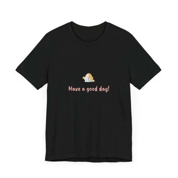Aries Girl T-Shirt – Cute Zodiac Tee, Astrology Gift, Fire Sign Shirt, 'Have a Good Day!' Minimalist Aries Aesthetic