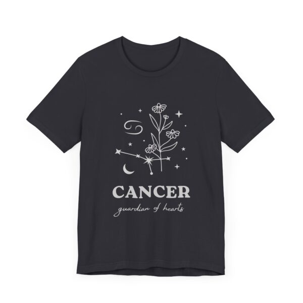 Custom Cancer Zodiac Design T-shirt, Custom Tee, Astrology Lover Shirt, Stylish Trendy Oversized Tee, Stylish Gift, Personalized Gift - Image 3