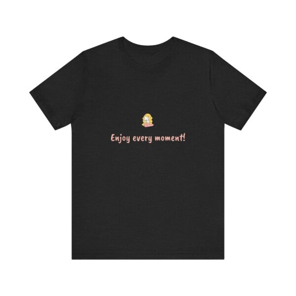 Virgo Girl T-Shirt – Cute Zodiac Tee, Astrology Gift, Earth Sign Shirt, 'Enjoy Every Moment!' Minimalist Virgo Aesthetic - Image 4