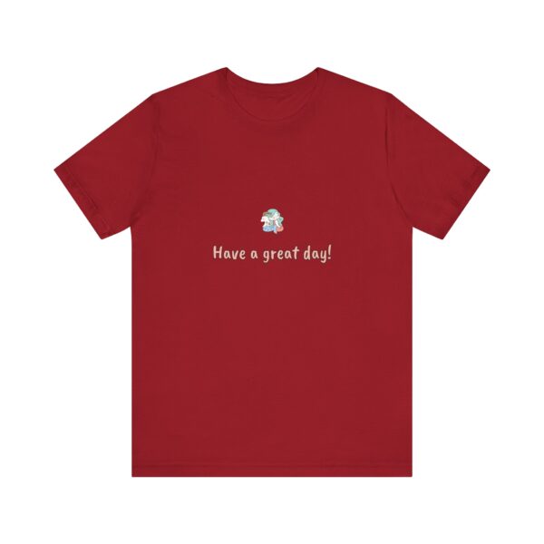 Capricorn Girl T-Shirt – Cute Zodiac Tee, Astrology Gift, Earth Sign Shirt, 'Have a Great Day!' Minimalist Capricorn Aesthetic - Image 7