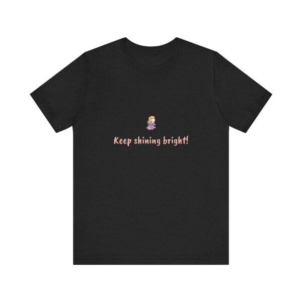 Scorpio Girl T-Shirt – Cute Zodiac Tee, Astrology Gift, Water Sign Shirt, 'Keep Shining Bright!' Minimalist Scorpio Aesthetic - Image 4