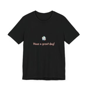 Capricorn Girl T-Shirt – Cute Zodiac Tee, Astrology Gift, Earth Sign Shirt, 'Have a Great Day!' Minimalist Capricorn Aesthetic