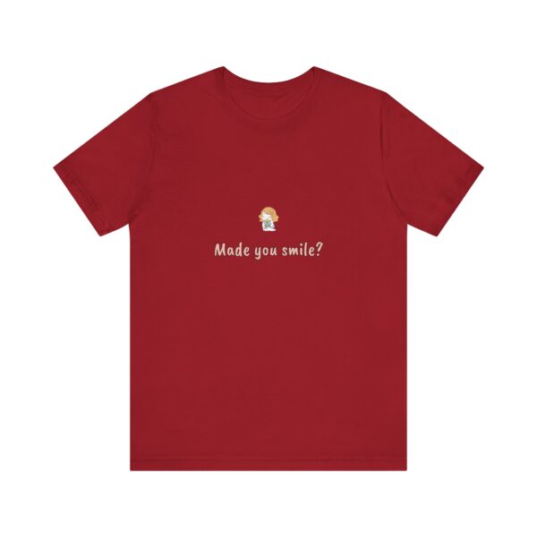 Libra Girl T-Shirt – Cute Zodiac Tee, Astrology Gift, Air Sign Shirt, 'Made You Smile?' Minimalist Libra Aesthetic - Image 7