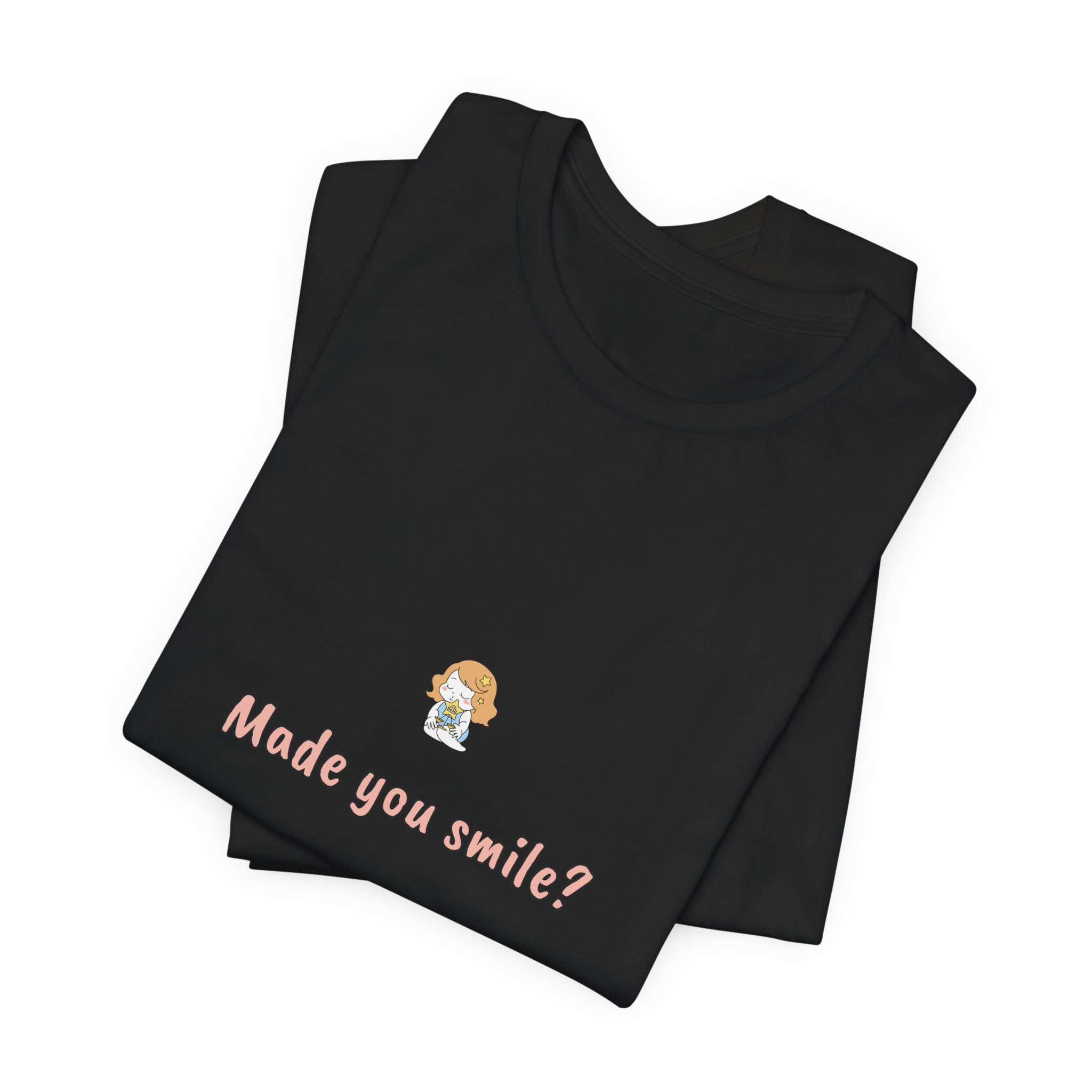 Libra Girl T-Shirt – Cute Zodiac Tee, Astrology Gift, Air Sign Shirt, 'Made You Smile?' Minimalist Libra Aesthetic
