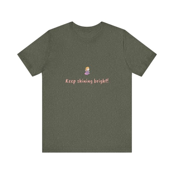 Scorpio Girl T-Shirt – Cute Zodiac Tee, Astrology Gift, Water Sign Shirt, 'Keep Shining Bright!' Minimalist Scorpio Aesthetic - Image 5