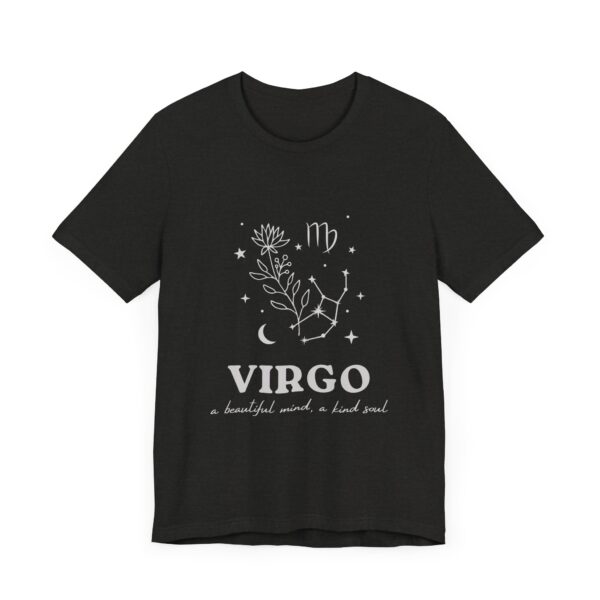 Custom Virgo Zodiac Design T-shirt, Custom Tee, Astrology Lover Shirt, Stylish Trendy Oversized Tee, Stylish Gift, Personalized Gift - Image 4