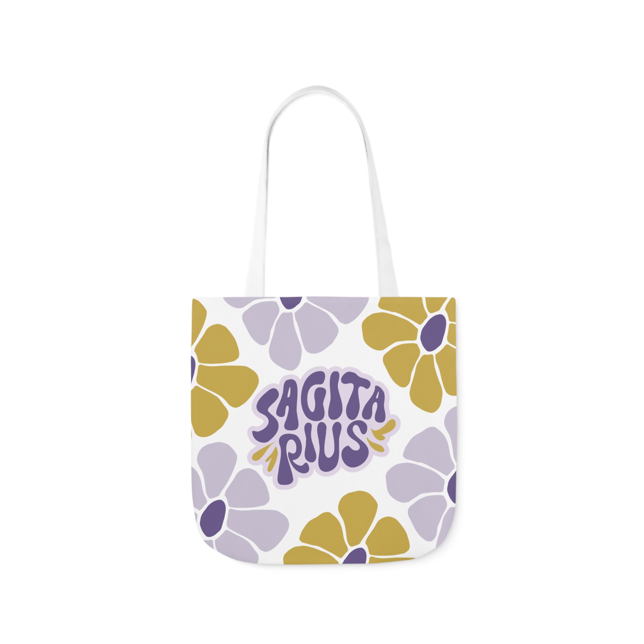 Beautiful Vintage Sagittarius Zodiac Tote Bag – Aesthetic Floral Astrology Gift for Sagittarius Women, Sagittarius Birthday Present, Sagittarius Sign Canvas Bag