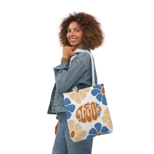 Beautiful Vintage Leo Zodiac Tote Bag – Aesthetic Floral Astrology Gift for Leo Women, Leo Birthday Present, Leo Sign Canvas Bag - Image 4