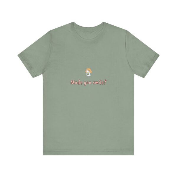 Libra Girl T-Shirt – Cute Zodiac Tee, Astrology Gift, Air Sign Shirt, 'Made You Smile?' Minimalist Libra Aesthetic - Image 6