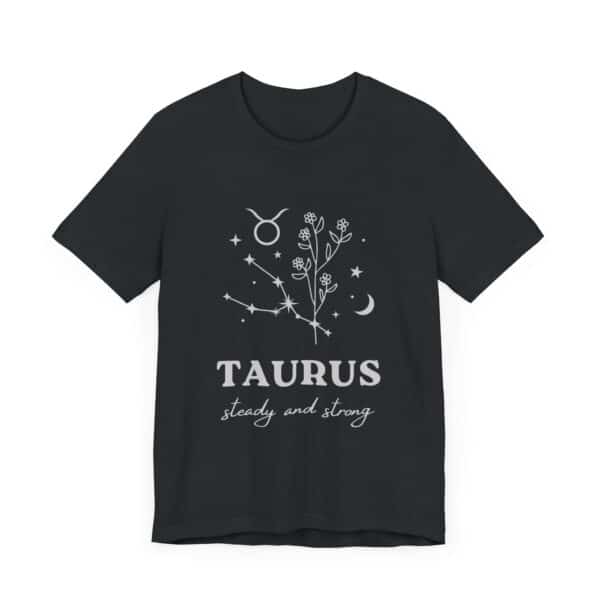 Custom Taurus Zodiac Design T-shirt, Custom Tee, Astrology Lover Shirt, Stylish Trendy Oversized Tee, Stylish Gift, Personalized Gift - Image 2
