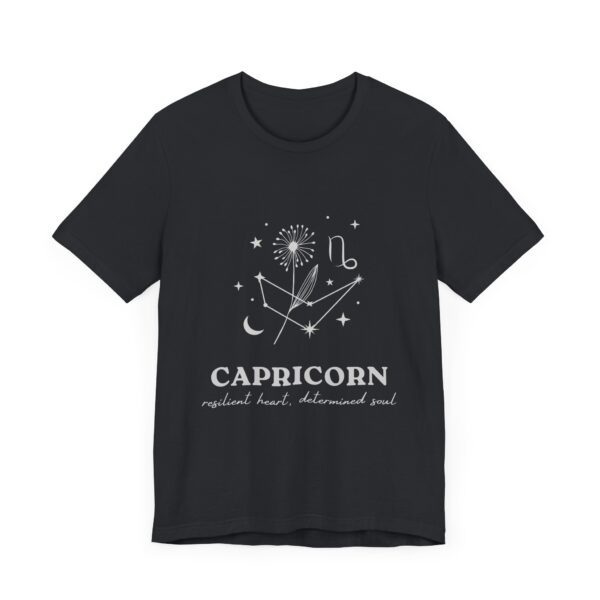 Custom Capricorn Zodiac Design T-shirt, Custom Tee, Astrology Lover Shirt, Stylish Trendy Oversized Tee, Stylish Gift, Personalized Gift - Image 5