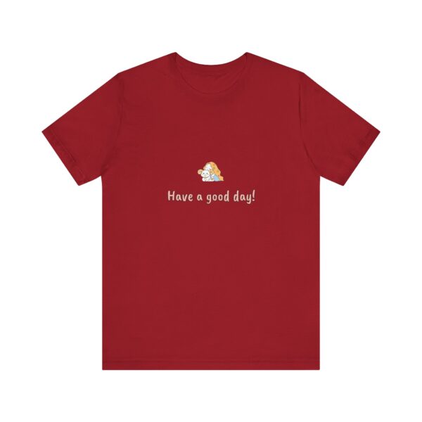 Aries Girl T-Shirt – Cute Zodiac Tee, Astrology Gift, Fire Sign Shirt, 'Have a Good Day!' Minimalist Aries Aesthetic - Image 7